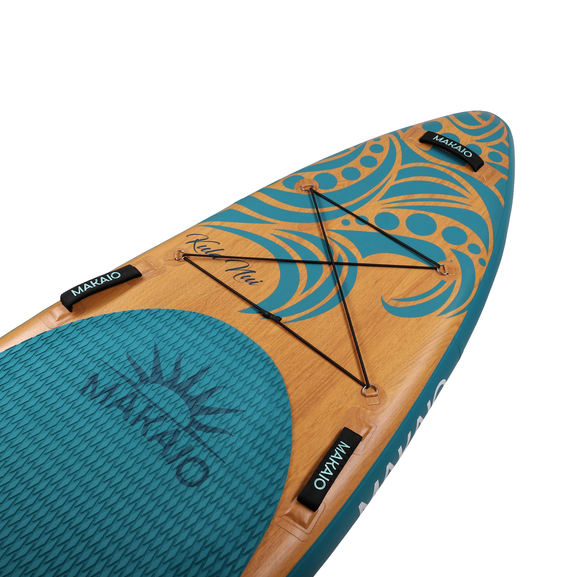 Supboard, iSup Nose, Bug mit Gepaecknetz, Handgriffen, Holzoptik und schönem Design.