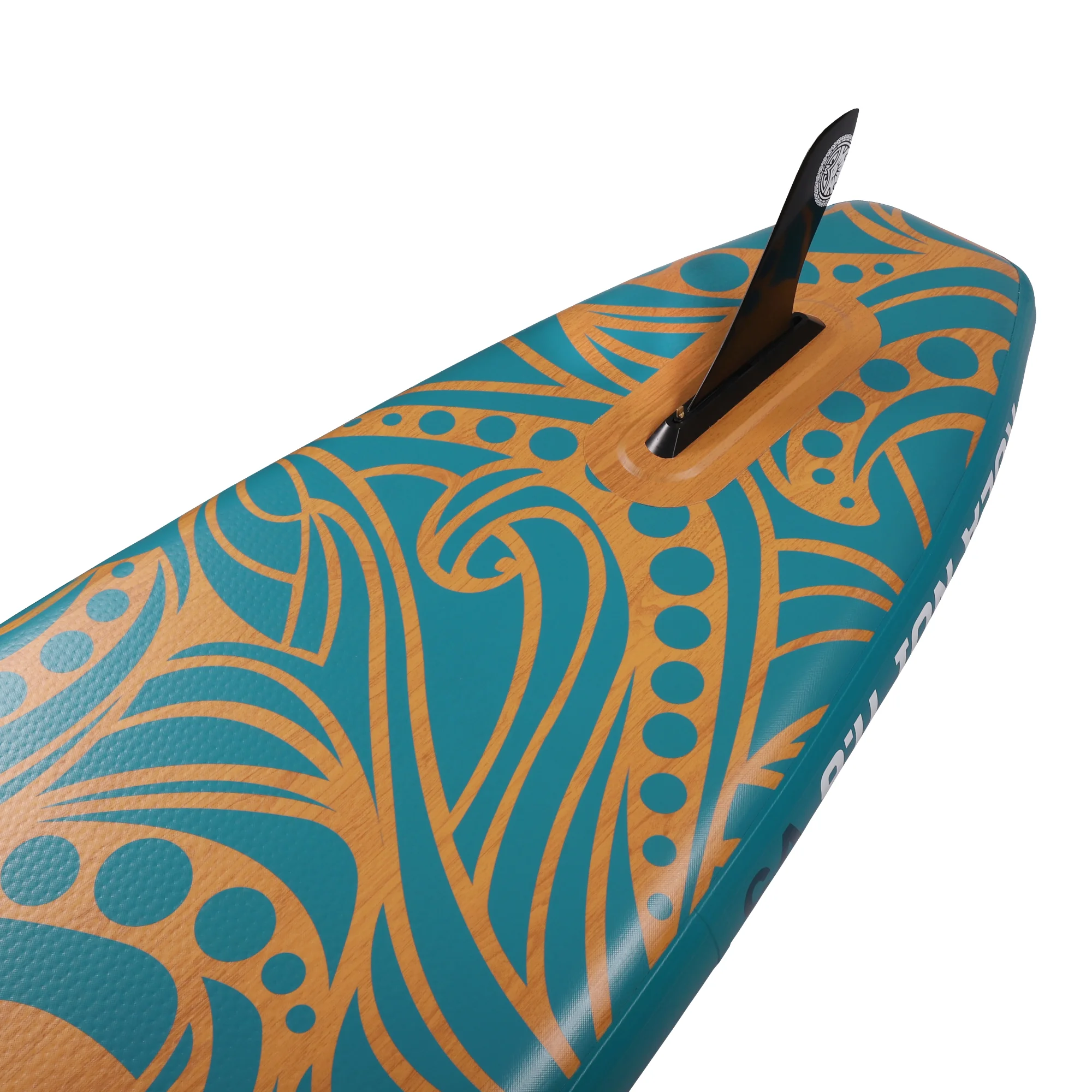 Detailansicht Sup Board Heck mit Finne.